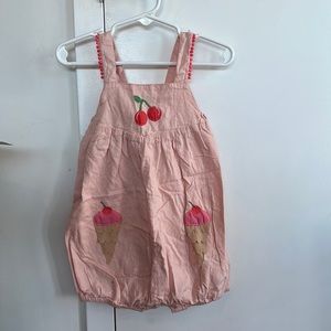Baby Boden romper size 12-18 months with snap crotch